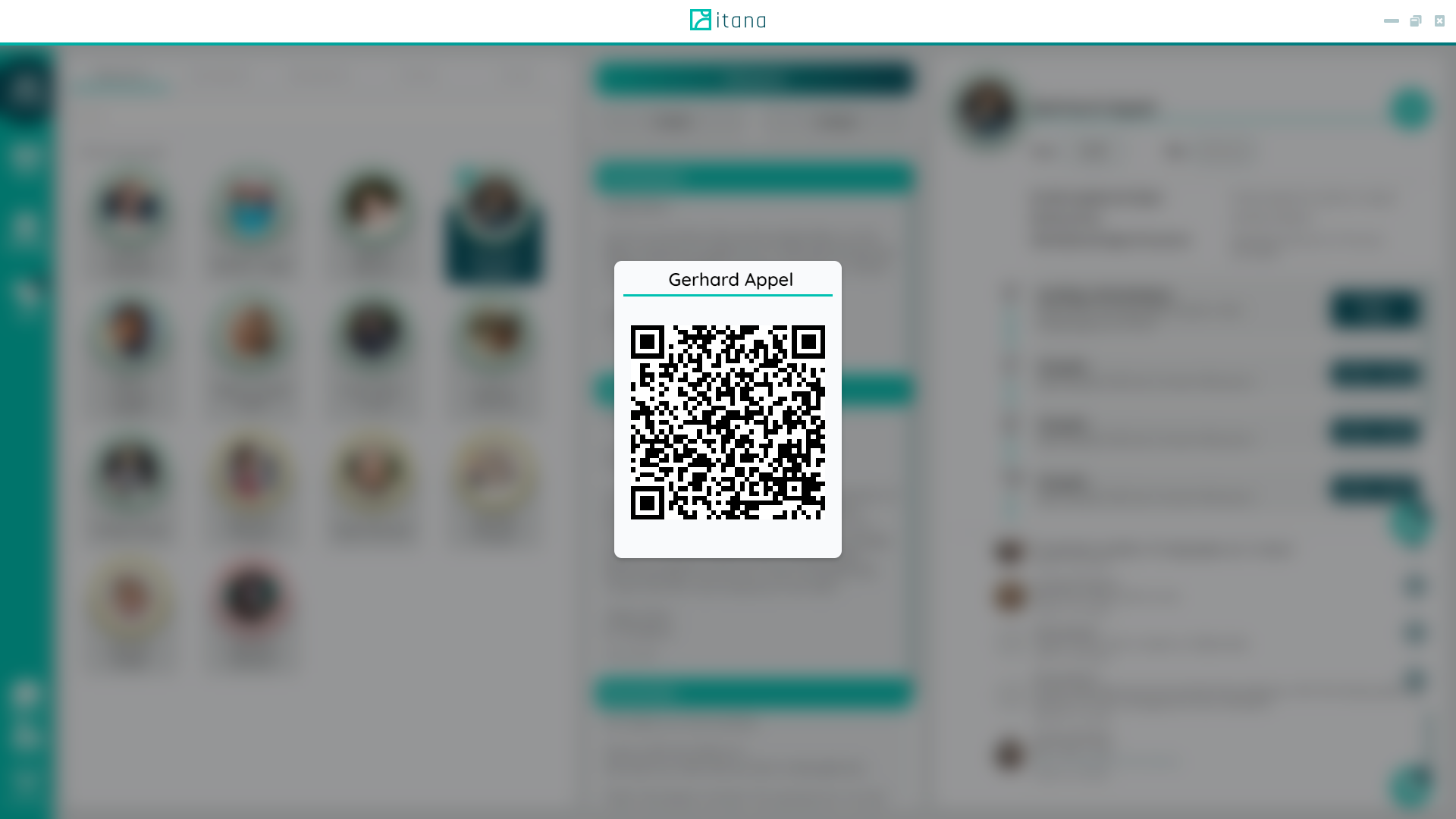 Itana Erzieher Vorschau QR Code